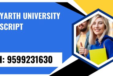 Shreyarth University Transcript, Moi, Degree Certificate 9599231630