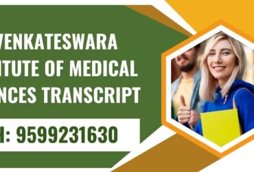 Sri Venkateswara Institute of Medical Sciences Transcript, Moi, Degree Certificate 9599231630