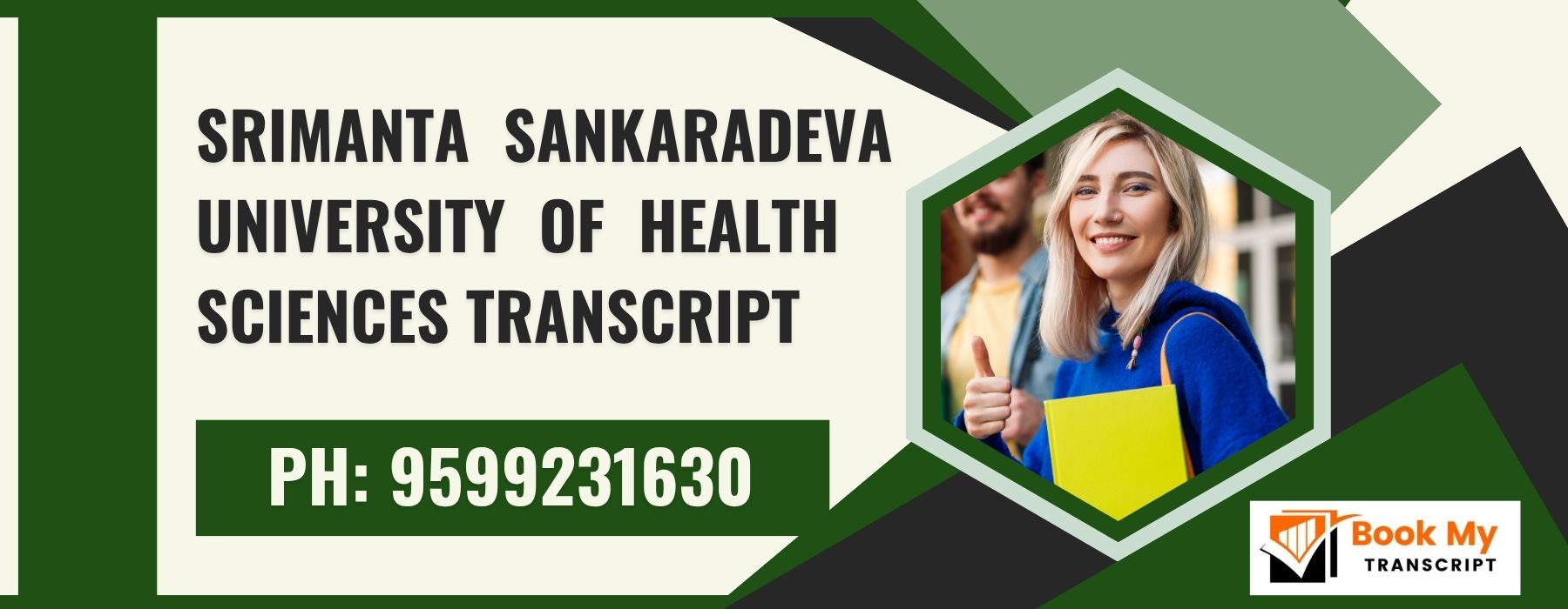 Srimanta Sankaradeva University of Health Sciences Transcript, Moi, Degree Certificate 9599231630