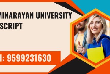 Swaminarayan University Transcript, Moi, Degree Certificate  9599231630