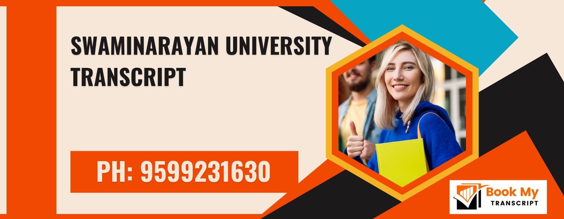 Swaminarayan University Transcript, Moi, Degree Certificate  9599231630