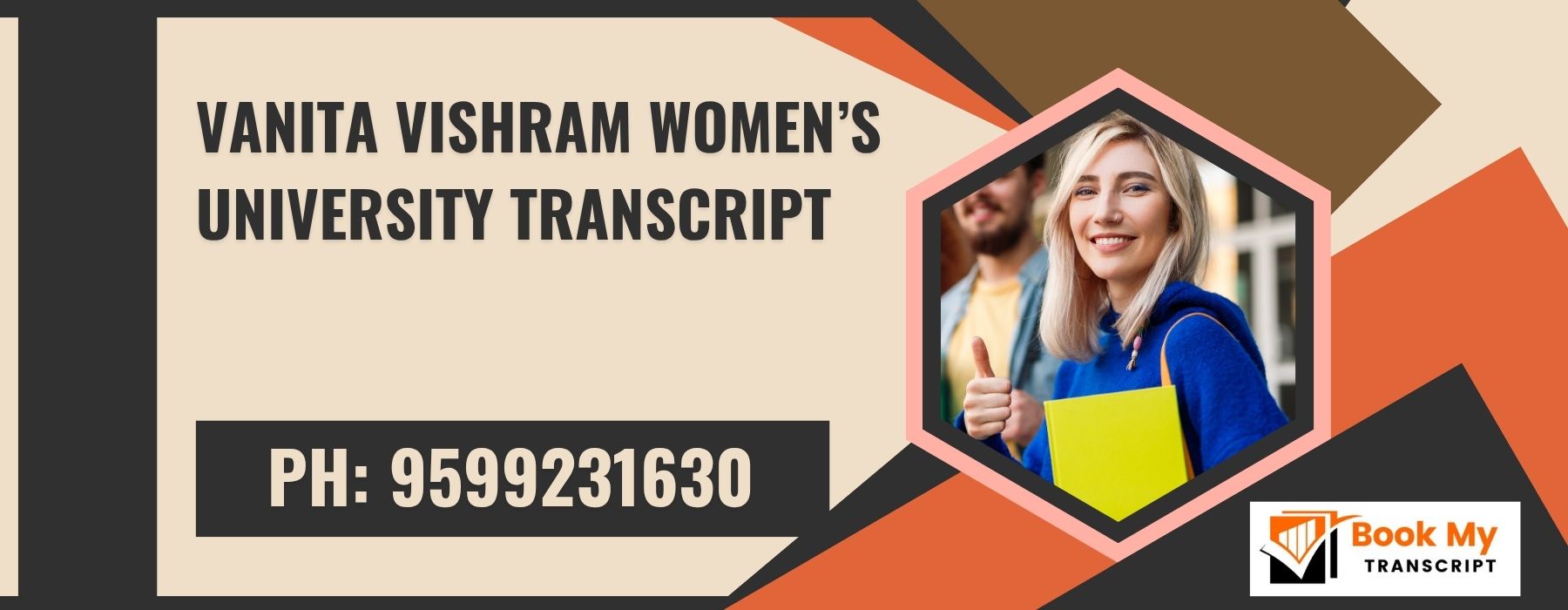 Vanita Vishram Women’s University Transcript, Moi, Degree Certificate,  9599231630