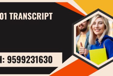 125001 Transcript, Moi, Degree Certificate  9599231630
