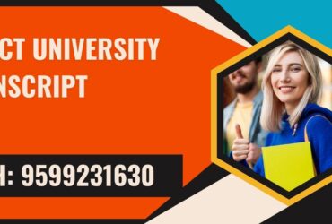 Aisect University Transcript, Moi, Degree Certificate 9599231630
