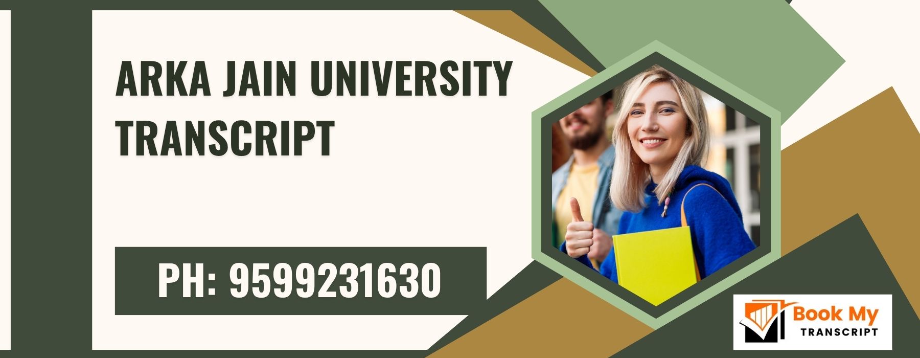 Arka Jain University Transcript, Moi, Degree Certificate 9599231630