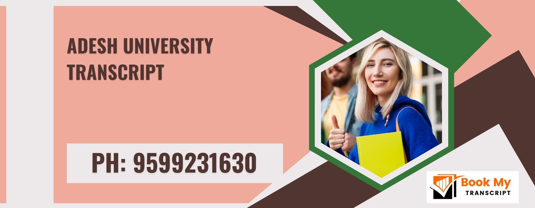 Adesh University Transcript, Moi, Degree Certificate,  9599231630