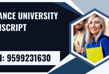 Alliance University Transcript, Moi, Degree Certificate,  9599231630