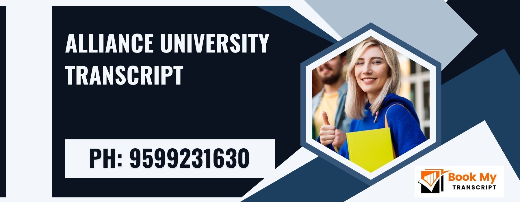 Alliance University Transcript, Moi, Degree Certificate,  9599231630
