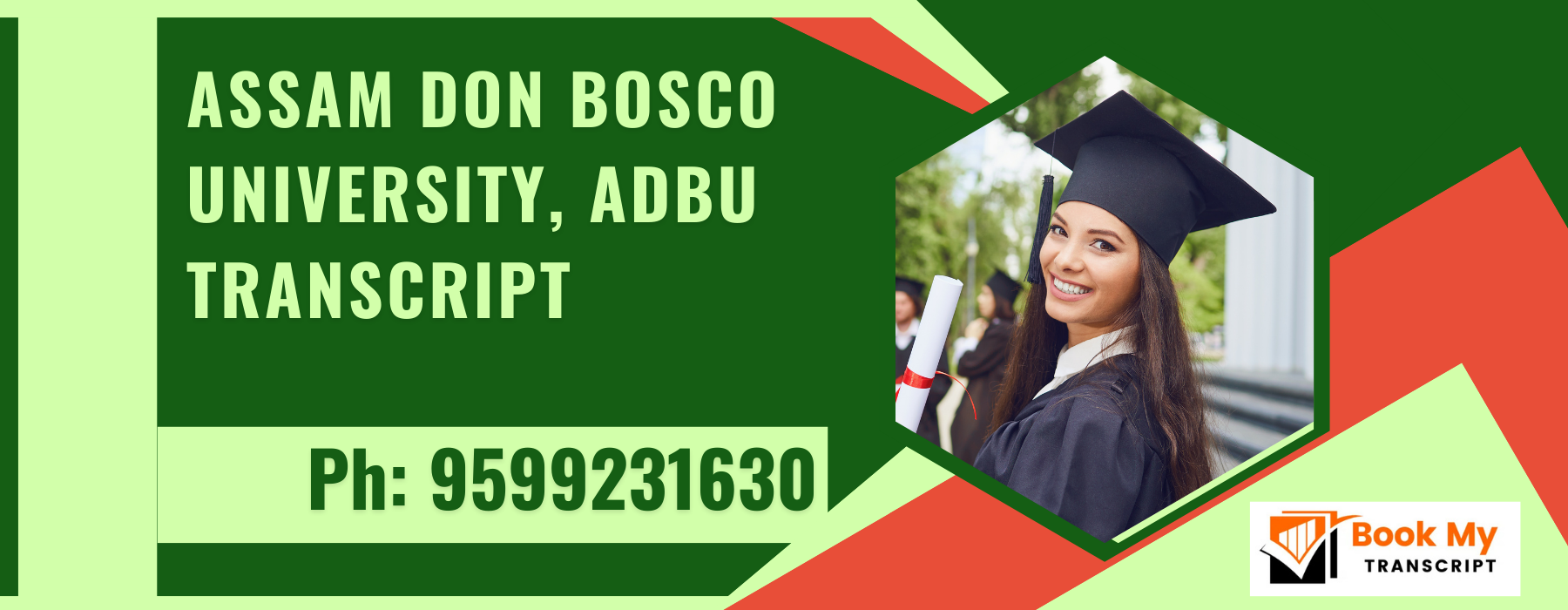 Assam Don Bosco University, Adbu Transcript, Moi, Degree Certificate, Duplicate Marksheet, lor-9599231630
