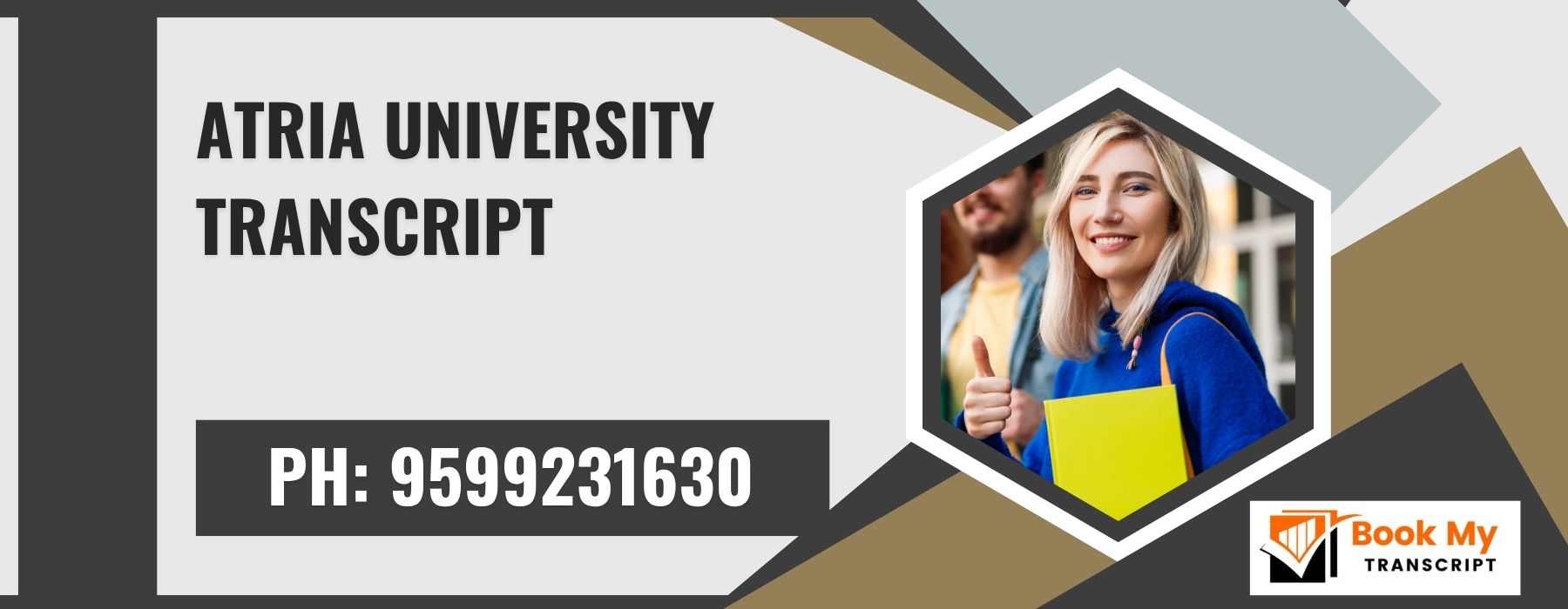 Atria University Transcript, Moi, Degree Certificate, 9599231630