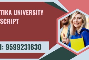 Avantika University Transcript, Moi, Degree Certificate 9599231630
