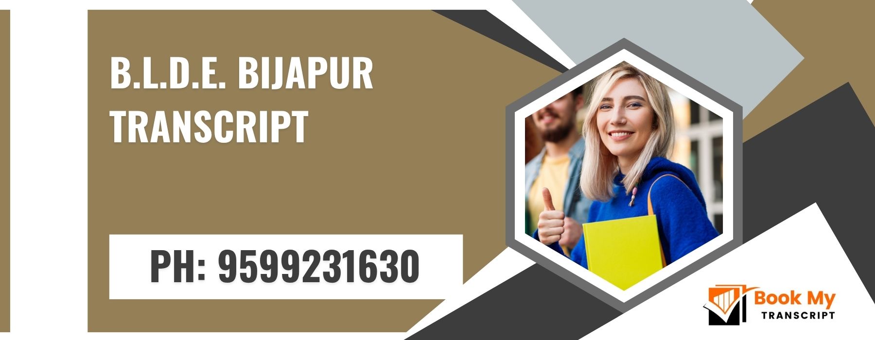 B.l.d.e. Bijapur Transcript, Moi, Degree Certificate, 9599231630