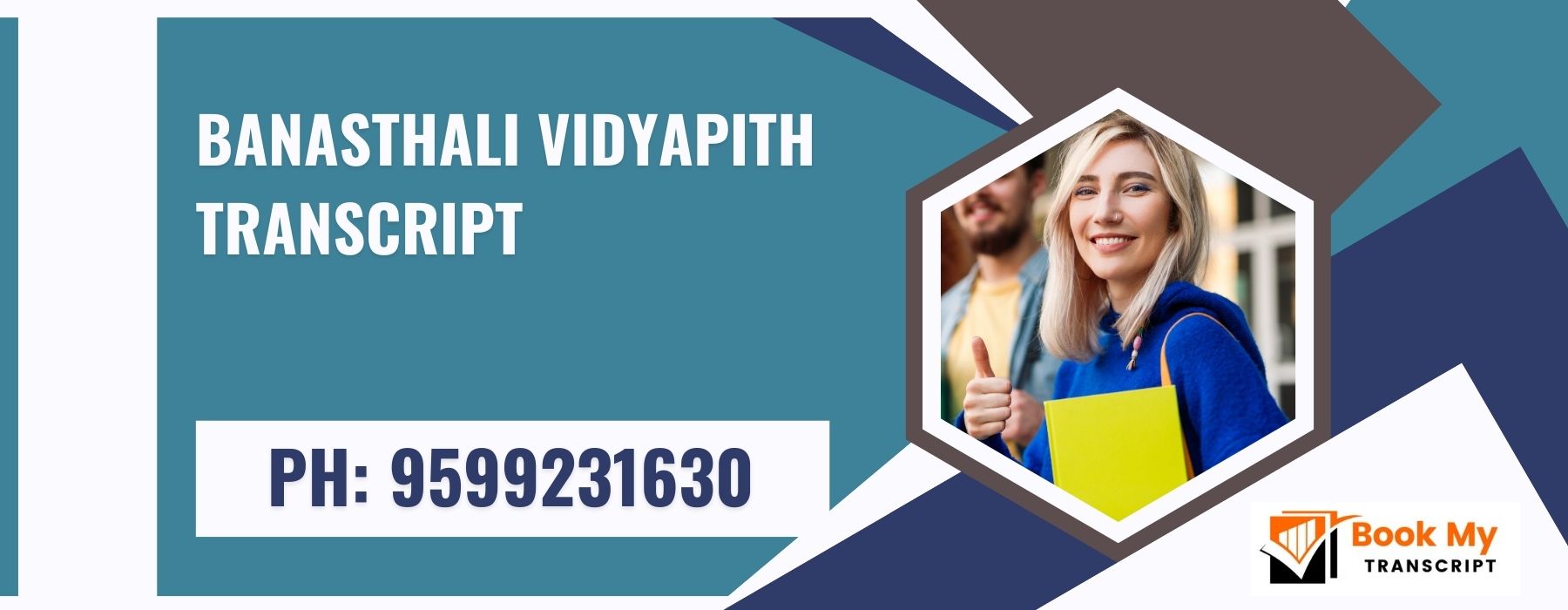 Banasthali Vidyapith Transcript, Moi, Degree Certificate, 9599231630