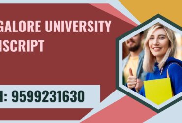 Bangalore University Transcript, Moi, Degree Certificate, 9599231630