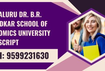 Bengaluru Dr. B.r. Ambedkar School of Economics University Transcript, Moi, Degree Certificate 9599231630