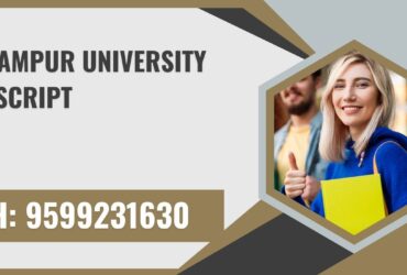 Berhampur University Transcript, Moi, Degree Certificate,  9599231630