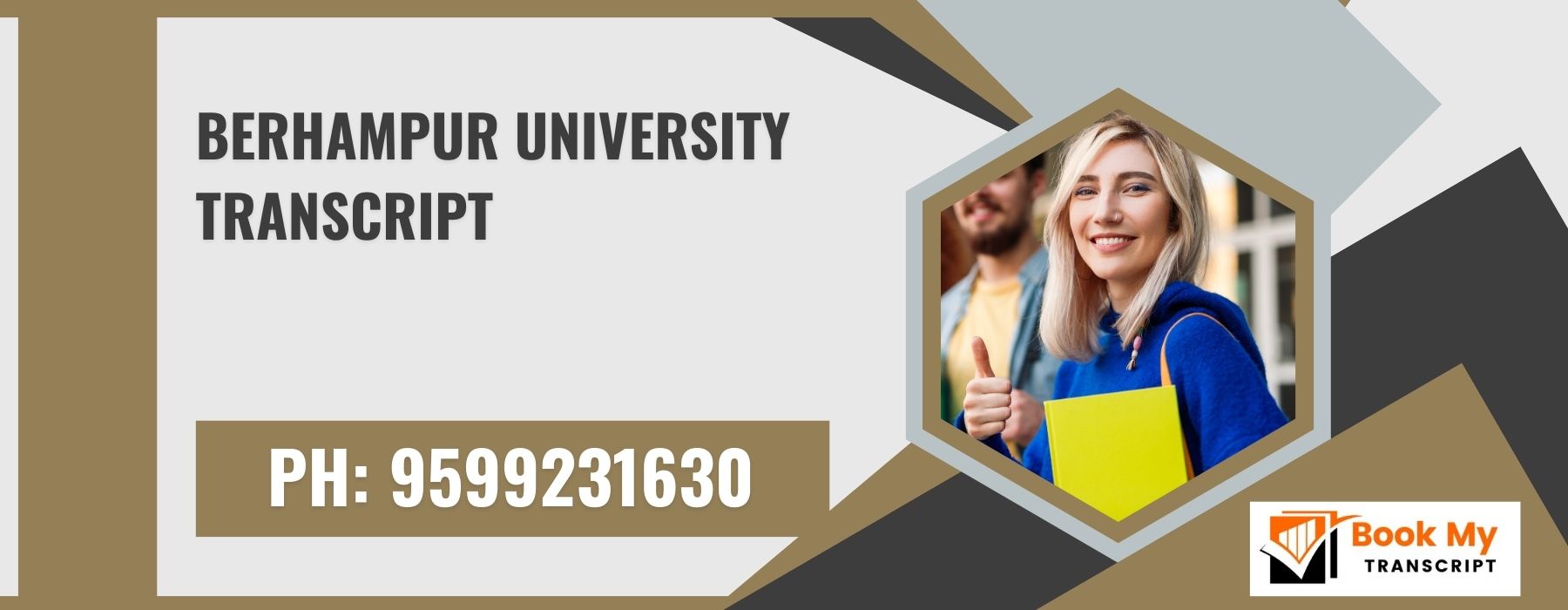 Berhampur University Transcript, Moi, Degree Certificate,  9599231630