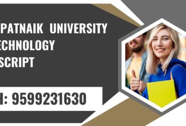 Biju Patnaik University of Technology Transcript, Moi, Degree Certificate, 9599231630