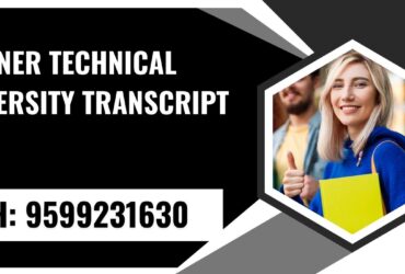 Bikaner Technical University Transcript, Moi, Degree Certificate, 9599231630