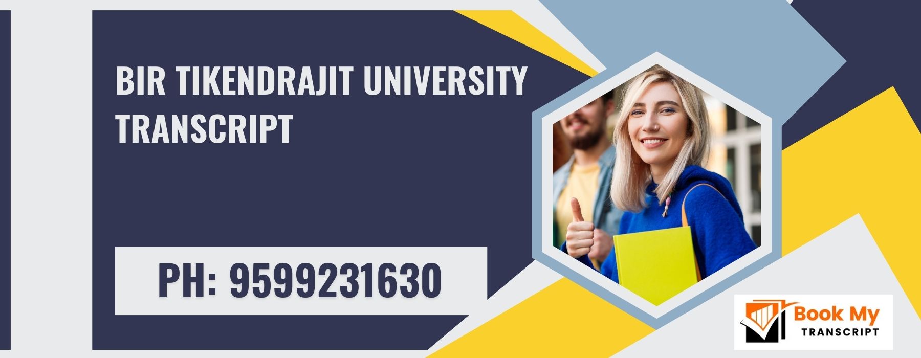 Bir Tikendrajit University Transcript, Moi, Degree Certificate, 9599231630
