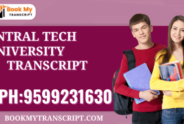 Central Tech University Transcript, Moi, Degree Certificate, Duplicate Marksheet, lor-9599231630