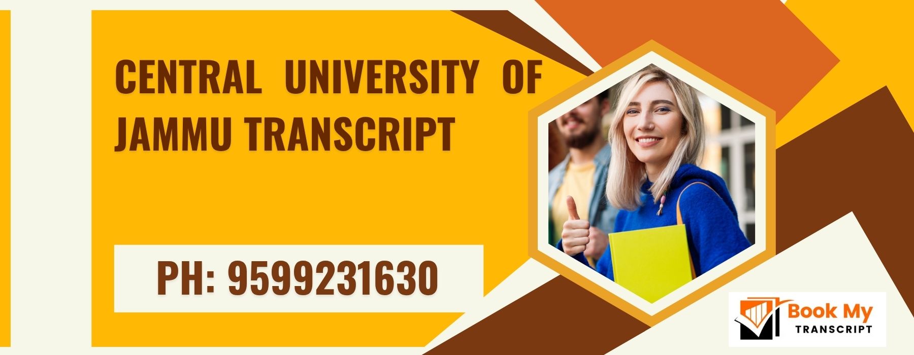 Central University of Jammu Transcript, Moi, Degree Certificate,  9599231630