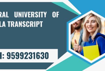 Central University of Kerala Transcript, Moi, Degree Certificate,  9599231630