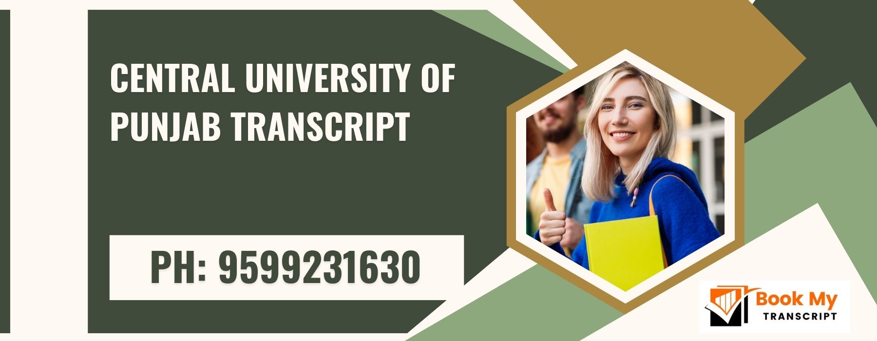 Central University of Punjab Transcript, Moi, Degree Certificate 9599231630