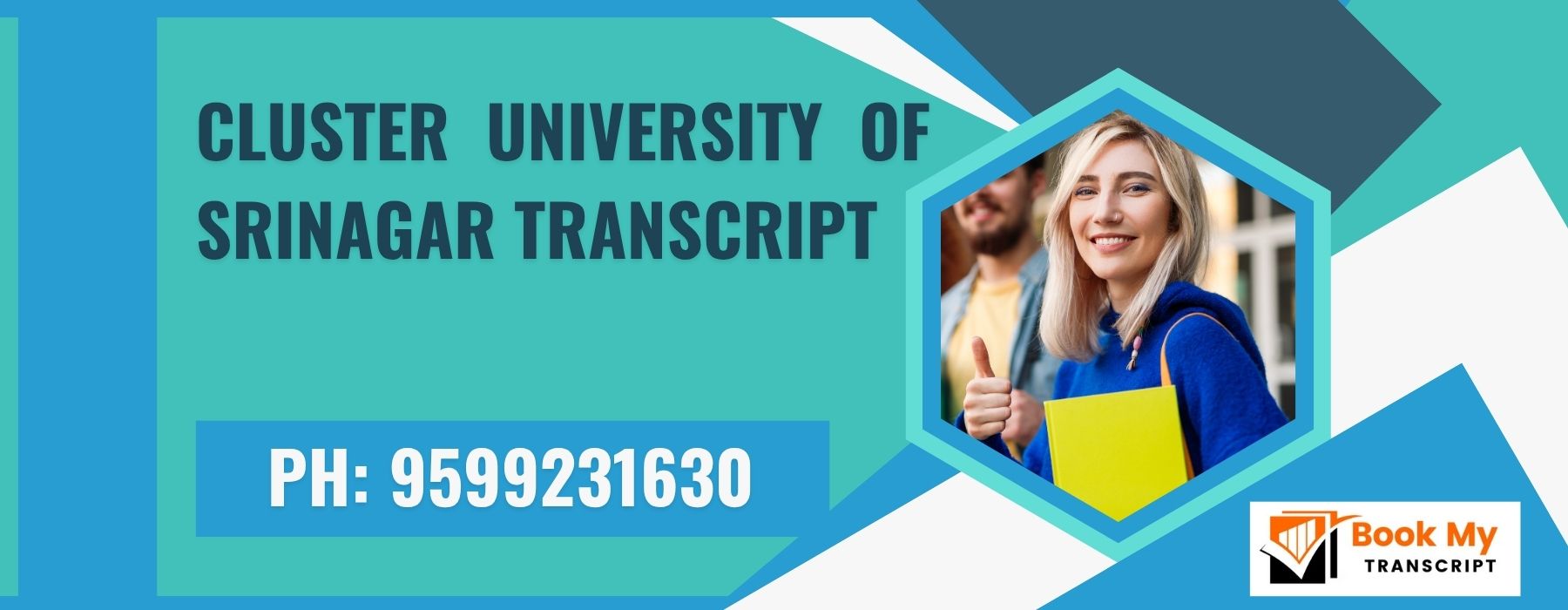 Cluster University of Srinagar Transcript, Moi, Degree Certificate,  9599231630