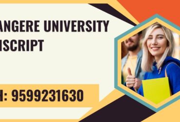 Davangere University Transcript, Moi, Degree Certificate 9599231630