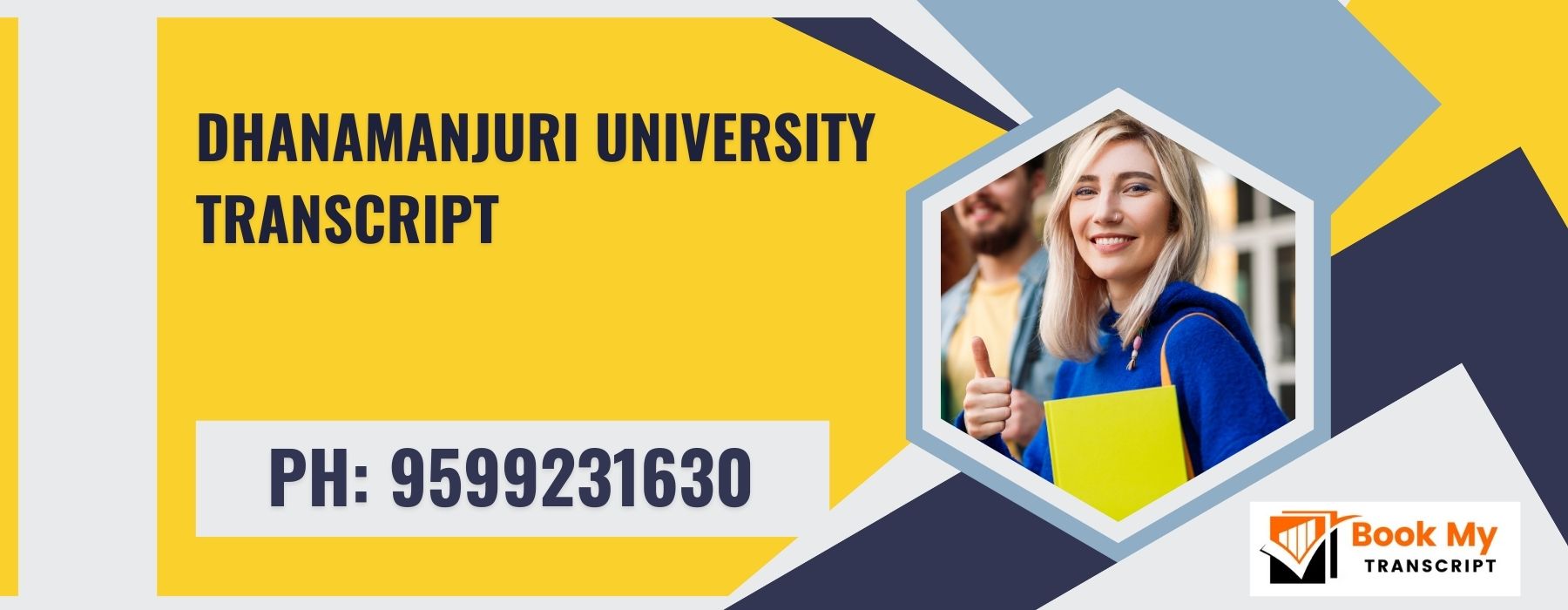 Dhanamanjuri University Transcript, Moi, Degree Certificate 9599231630