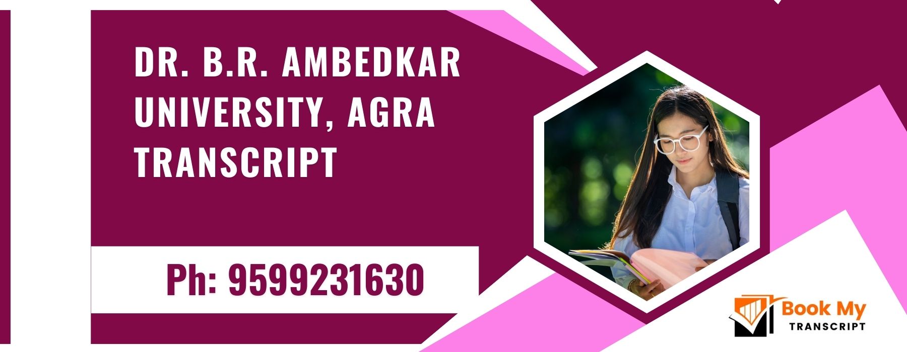 Dr. B.r. Ambedkar University, Agra Transcript, Moi, Degree Certificate, Duplicate Marksheet, lor-9599231630