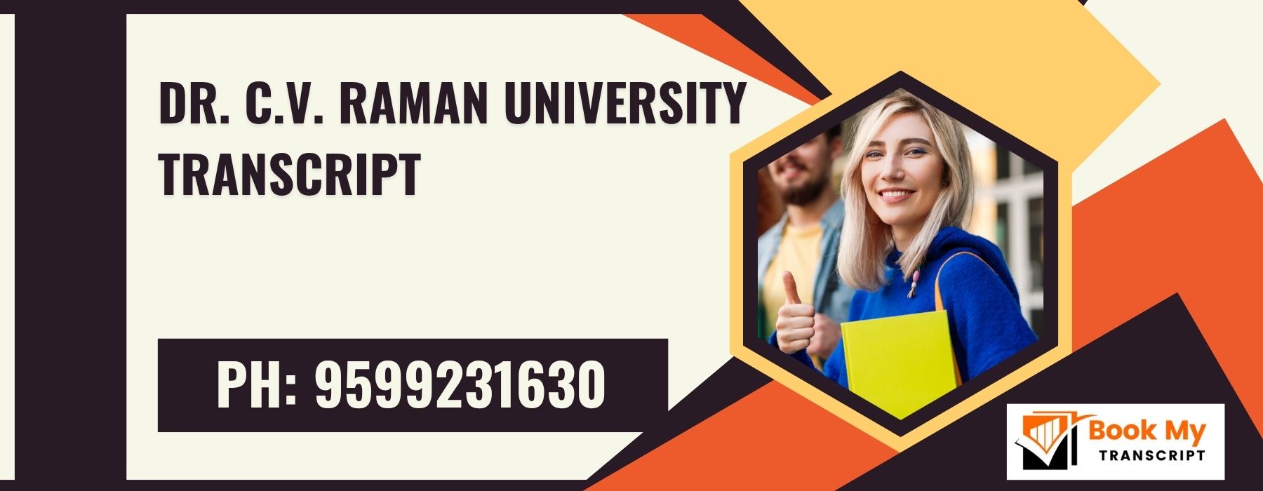 Dr. C.v. Raman University Transcript, Moi, Degree Certificate 9599231630