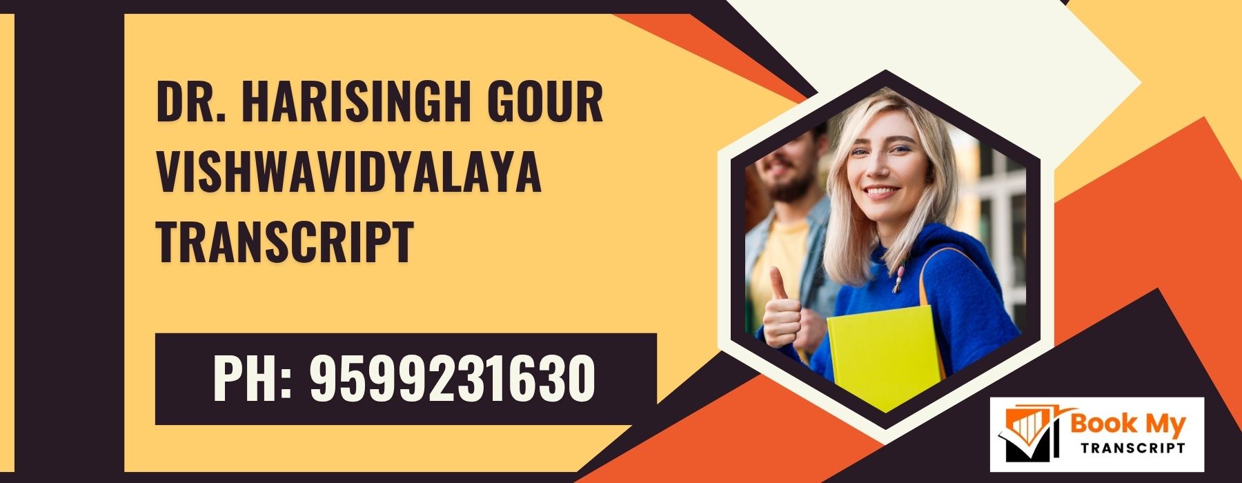 Dr. Harisingh Gour Vishwavidyalaya Transcript, Moi, Degree Certificate,  9599231630