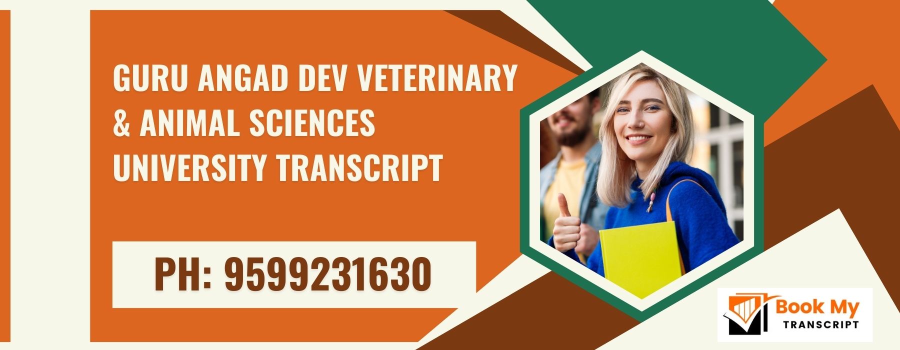Guru Angad Dev Veterinary & Animal Sciences University Transcript, Moi, Degree Certificate 9599231630