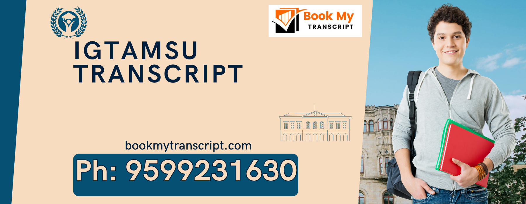 Igtamsu Transcript, Moi, Degree Certificate, Duplicate Marksheet, lor-9599231630