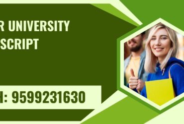 Iihmr University Transcript, Moi, Degree Certificate, 9599231630