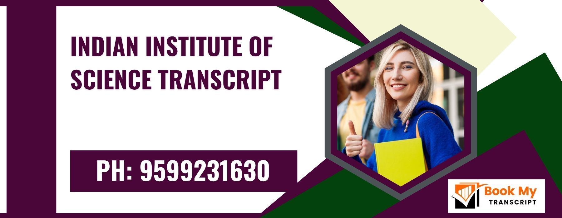 Indian Institute of Science Transcript, Moi, Degree Certificate,  9599231630