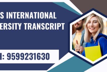 Indus International University Transcript, Moi, Degree Certificate,  9599231630