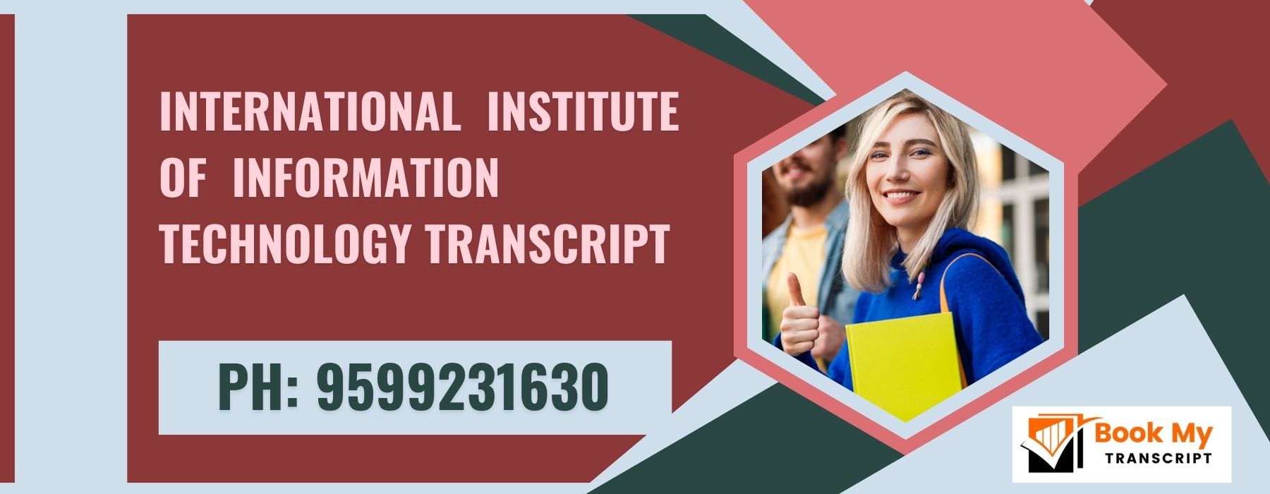 International Institute of Information Technology Transcript, Moi, Degree Certificate 9599231630