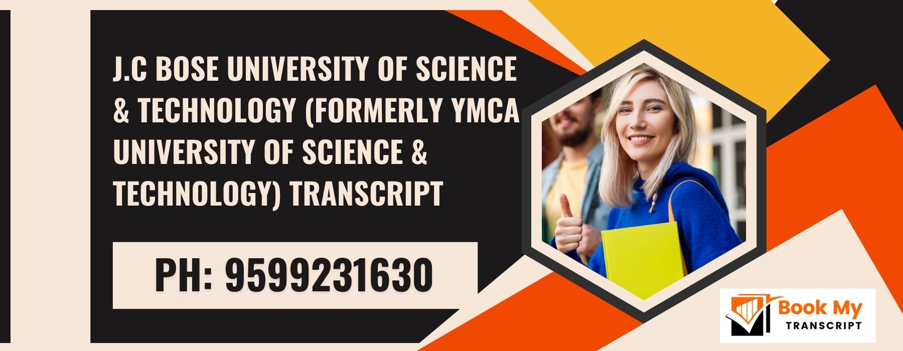J.c Bose University of Science & Technology (formerly Ymca University of Science & Technology) Transcript, Moi, Degree Certificate,  9599231630