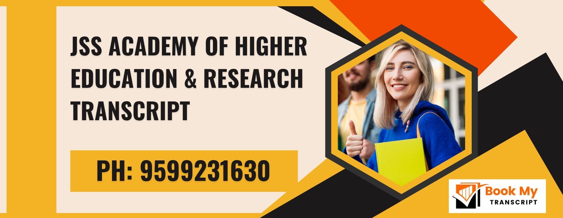 Jss Academy of Higher Education & Research Transcript, Moi, Degree Certificate, 9599231630