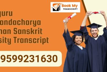 Jagadguru Ramanandacharya Rajasthan Sanskrit University Transcript, Moi, Degree Certificate 9599231630
