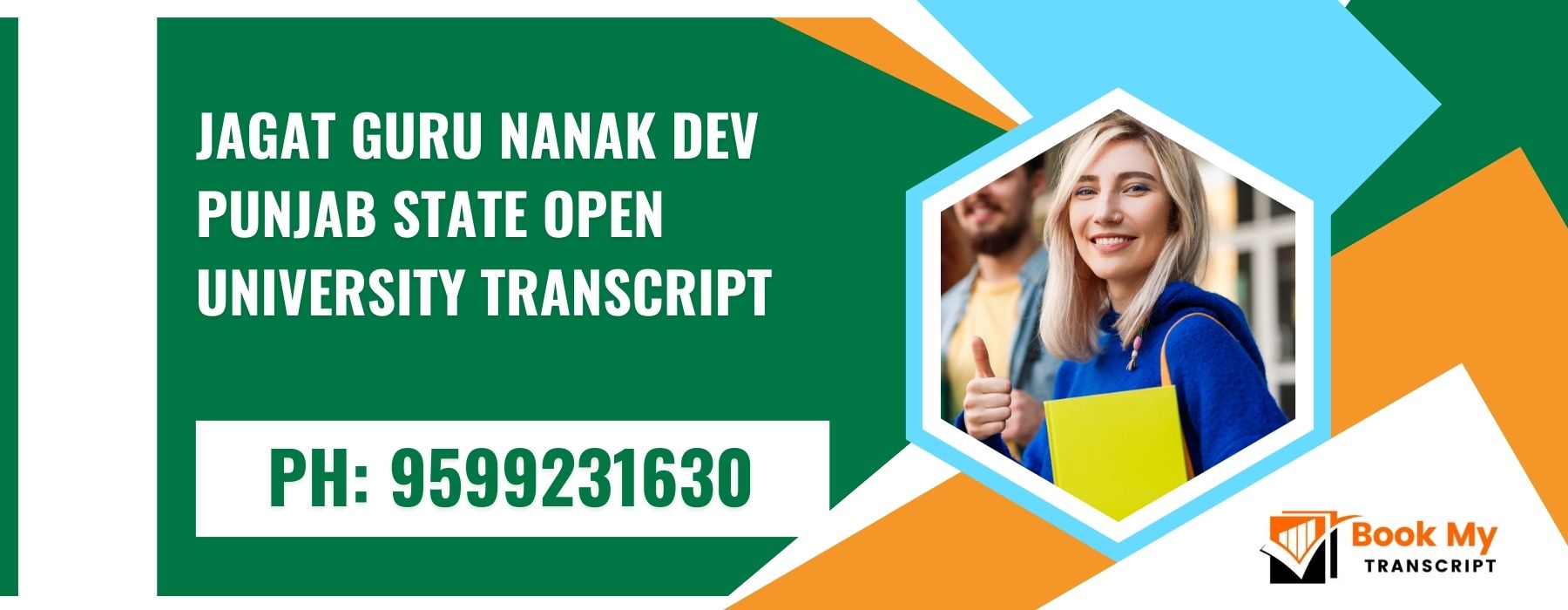 Jagat Guru Nanak Dev Punjab State Open University Transcript, Moi, Degree Certificate 9599231630