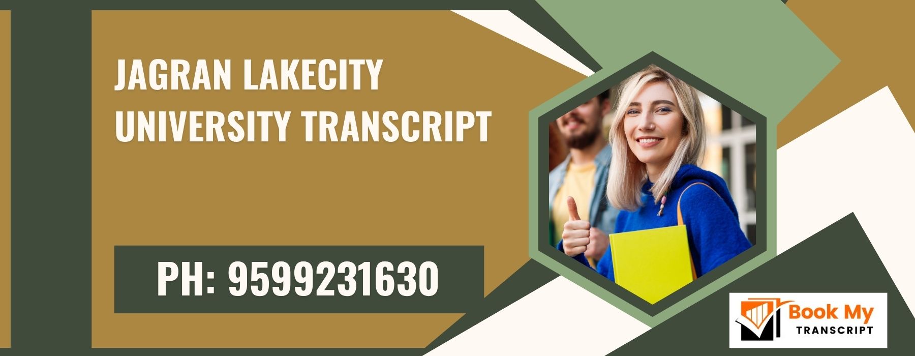 Jagran Lakecity University Transcript, Moi, Degree Certificate,  9599231630