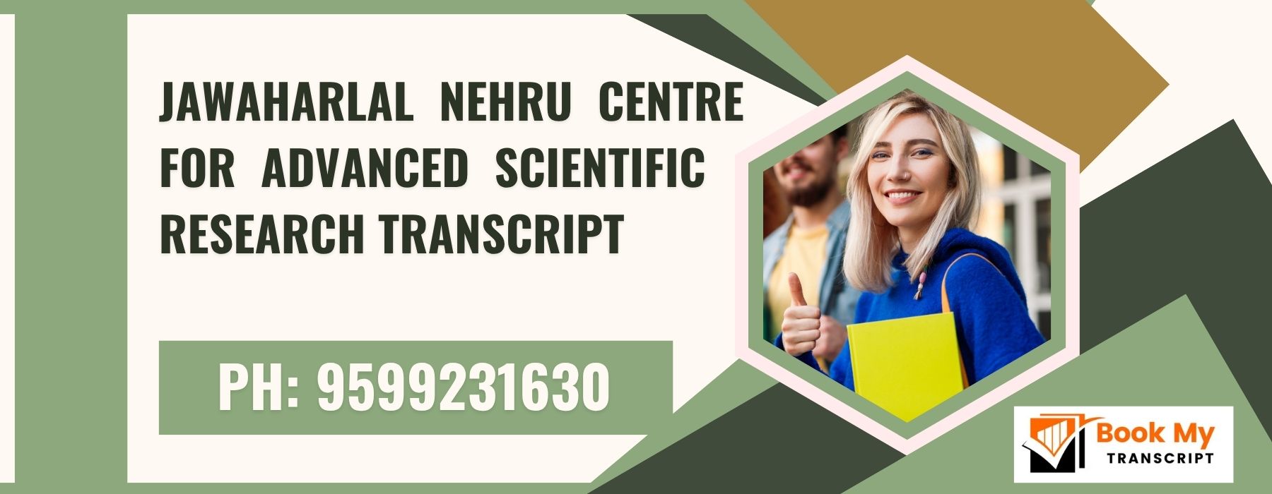 Jawaharlal Nehru Centre for Advanced Scientific Research Transcript, Moi, Degree Certificate, 9599231630