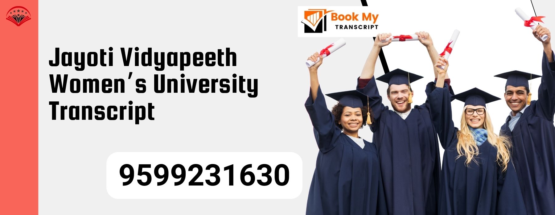Jayoti Vidyapeeth Women’s University Transcript, Moi, Degree Certificate, 9599231630
