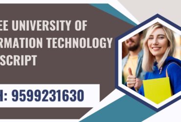 Jaypee University of Information Technology Transcript, Moi, Degree Certificate, 9599231630