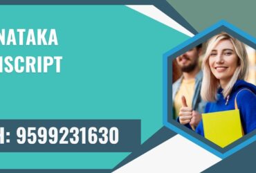 Karnataka Transcript, Moi, Degree Certificate, 9599231630