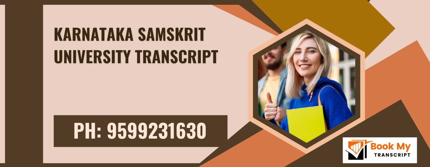 Karnataka Samskrit University Transcript, Moi, Degree Certificate,  9599231630